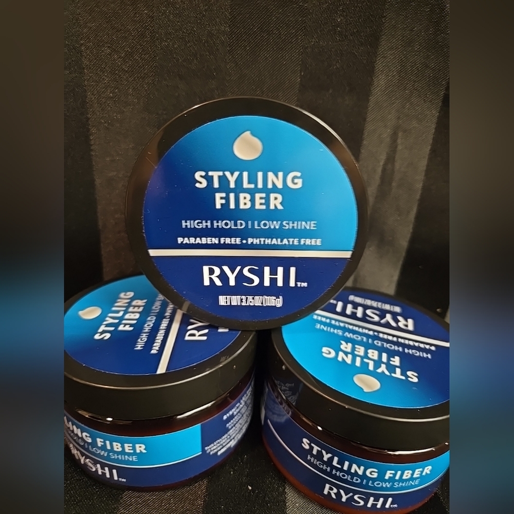 3pc Lot Ryshi Styling Fiber High Hold Low Shine 3.75oz Each
